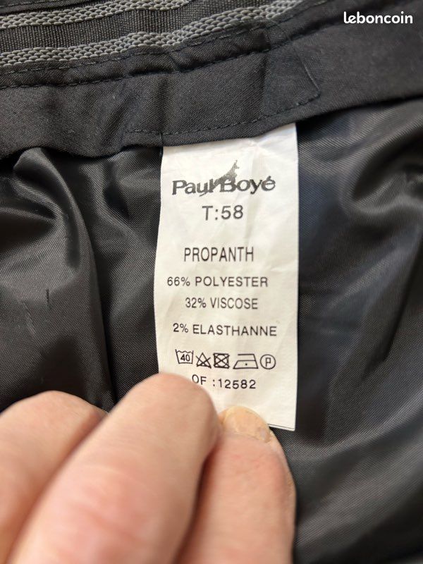 Pantalon Neuf Taille 2 Marque Beauté Ronde - Étiqueté 39 - Vert - Polyester