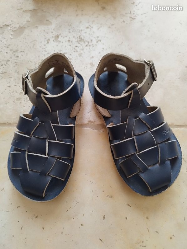 Sandales cuir Saltwater T. 23 (image 1)