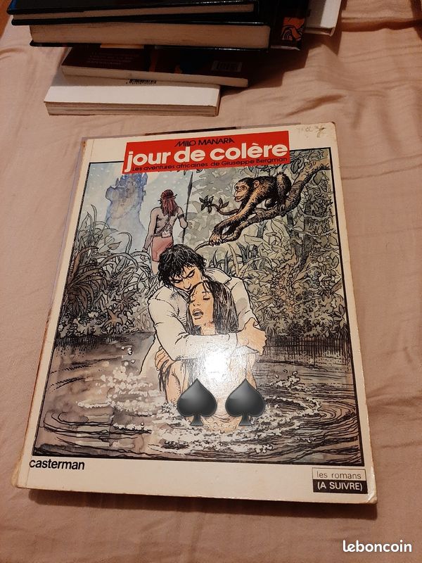 Milo Manara, bd , jour de colère : les aventures africaines de Giuseppe Bergmane (image 1)