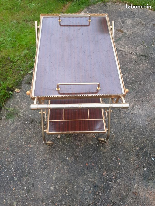 Petite table ancienne de service (image 1)