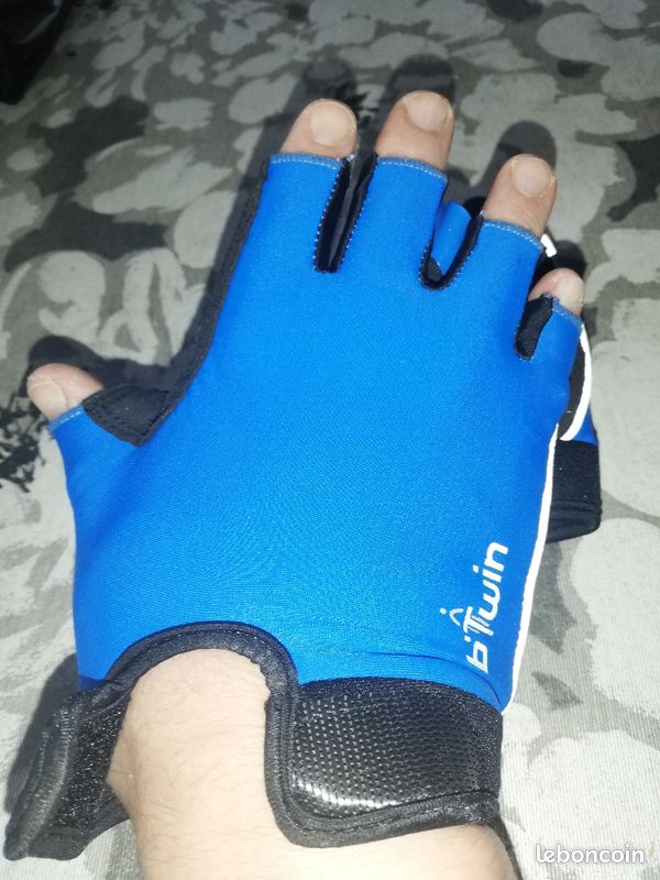 Gants de vélo Btwin taille unique bon état (image 3)