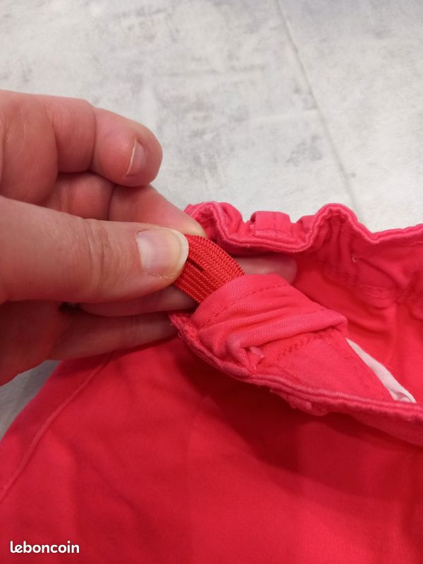 Pantalon rose fille 3 ans Vertbaudet (image 3)