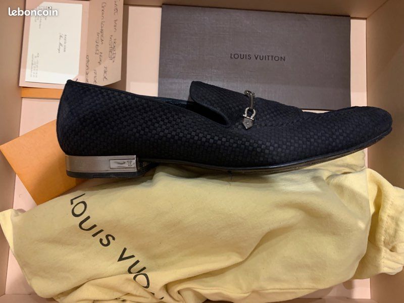 Mocassin peau de croco argenté (image 5)