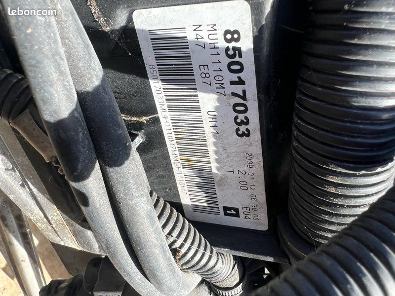 Moteur BMW série 1, e87, 123D, 204 chs de Janvier 2009: 162 000 kms ...