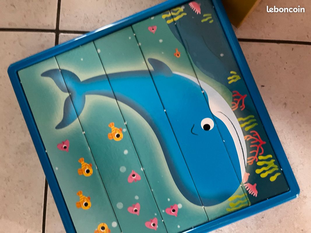 Puzzle progressif complet thème de la mer (image 1)