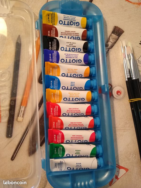 Ensemble peinture gouache (image 2)