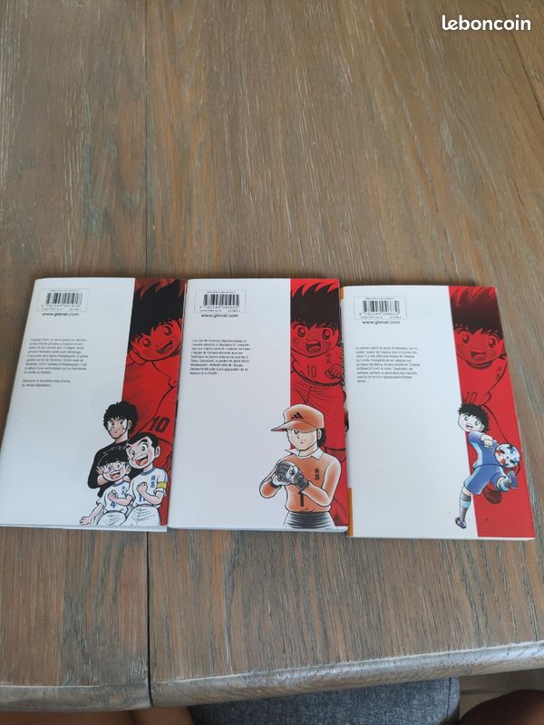 Lot de 3 manga capitaine Tsubasa kids dream (image 2)