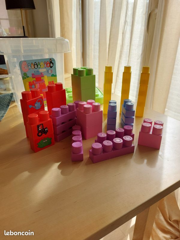 Briques à empiler style "duplo" (image 2)