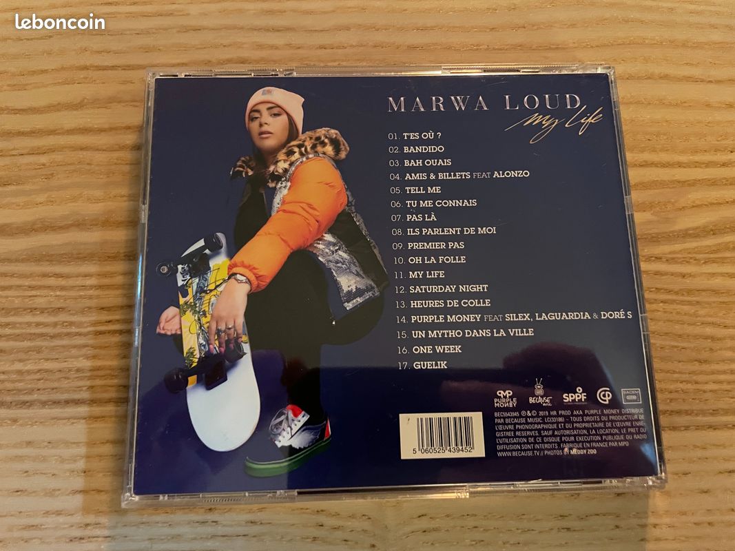 CD - My life - Marwa Loud - CD - Musique