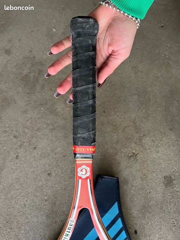 Raquette De Tennis Ancienne – Gauthier Fils Et Cie – Fabrication Française