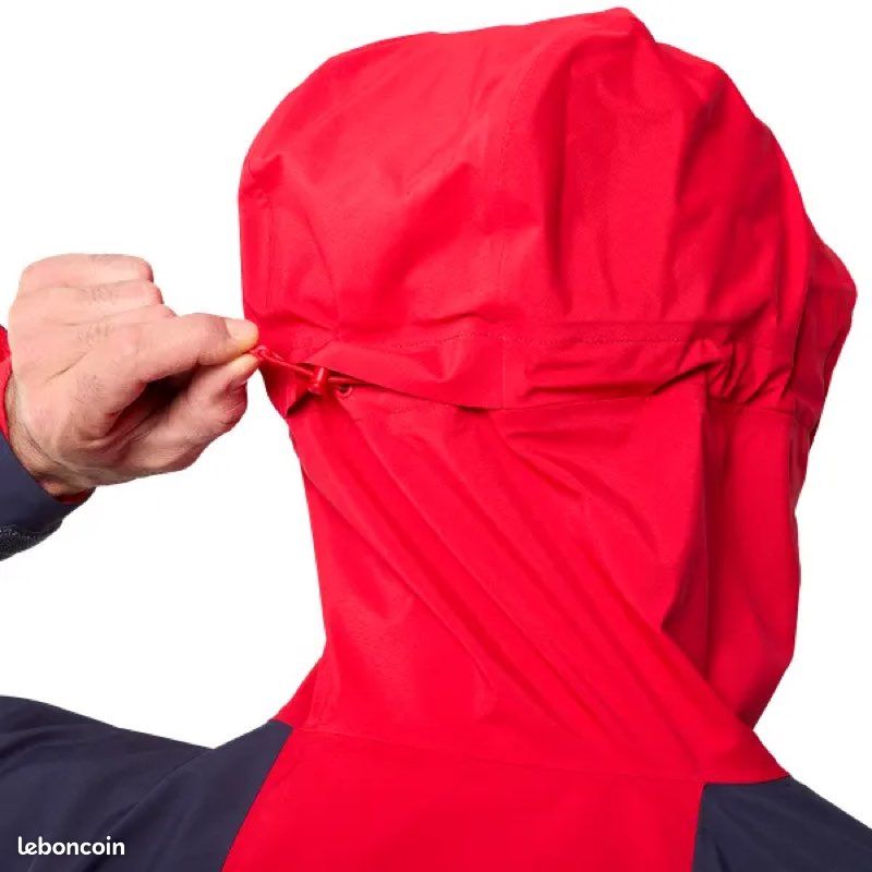 Veste GoreTex Millet - Trilogy, RECCO®, Taille S, rouge bleu-marine (image 9)