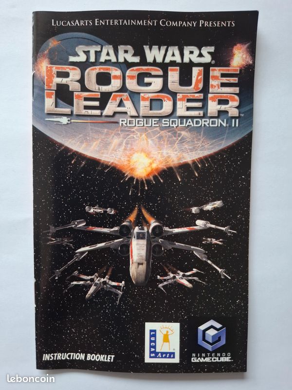 Star Wars rogue Squadron II rogue leader ntsc usa Nintendo gamecube (image 7)