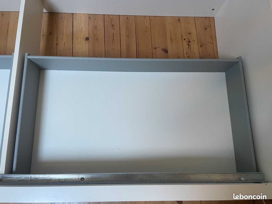 Lit simple avec sommier 90/200 cm + tête de lit IKEA (image 8)
