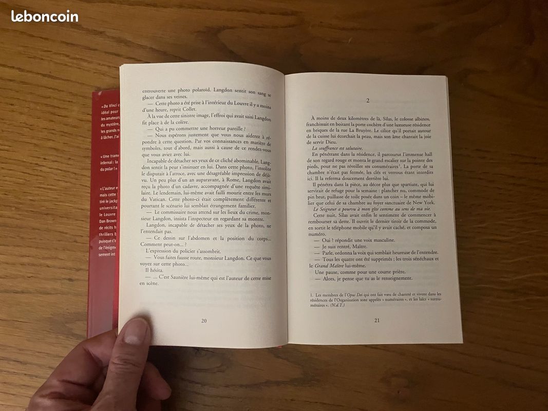 Dan Brown Da Vinci Code Édition 2005 (image 5)