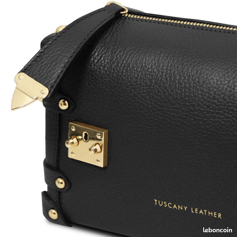 Sac En Cuir Tuscany Leather Patty - Sac à Main Convertible En Sac à Dos - Cuir Authentique Italien - Élégant Et Pratique