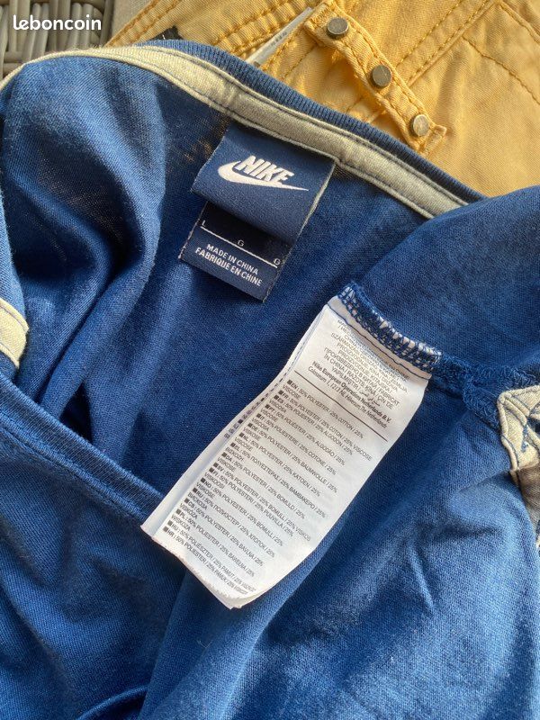 T-shirt Nike bleu profond ,un basic Taille L (image 6)