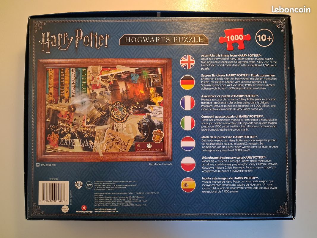 Puzzle Harry Potter 1000 pièces – Complet (image 3)