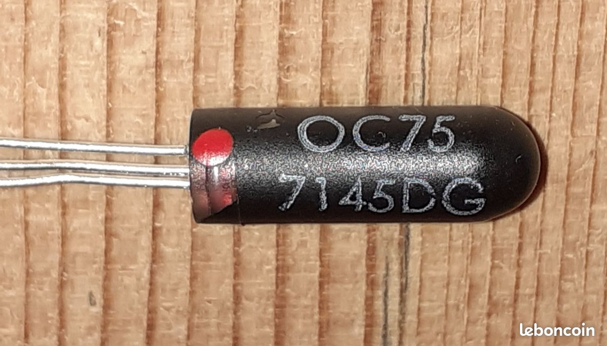 Pour Fuzz / Disto - Transistors Germanium OC75 - PNP (image 1)