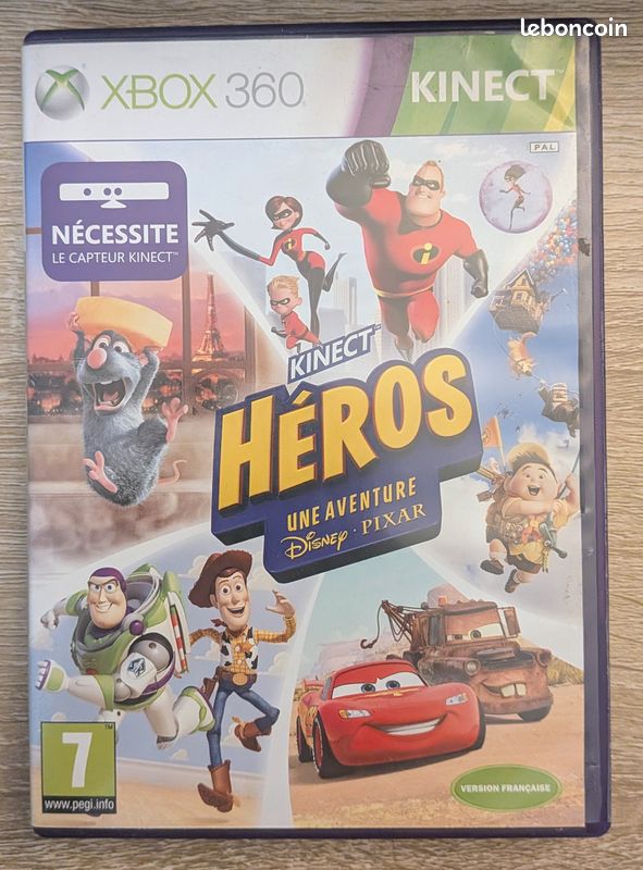 Kinect heros : une aventure Disney-Pixar Xbox 360 (image 1)