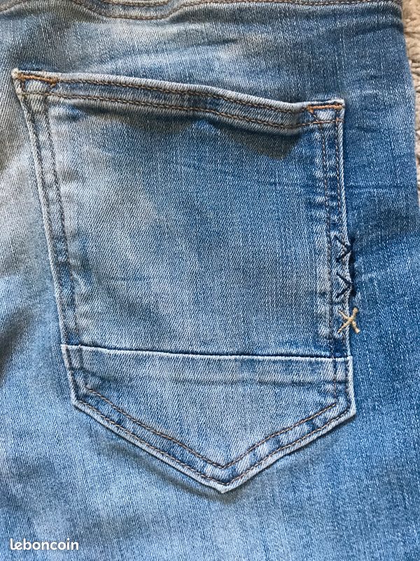 Scotch & Soda Jeans comme neuf 31/32 Unisexe Amsterdams Blauw (image 4)