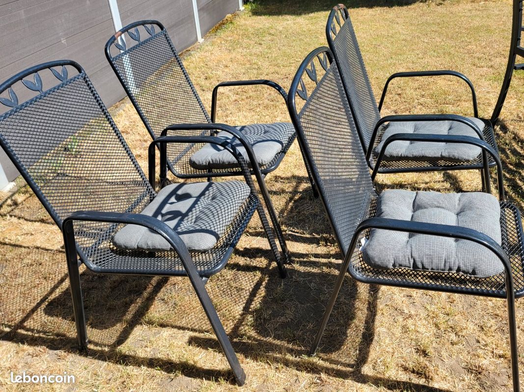 Lot 4 chaise extérieur (image 3)
