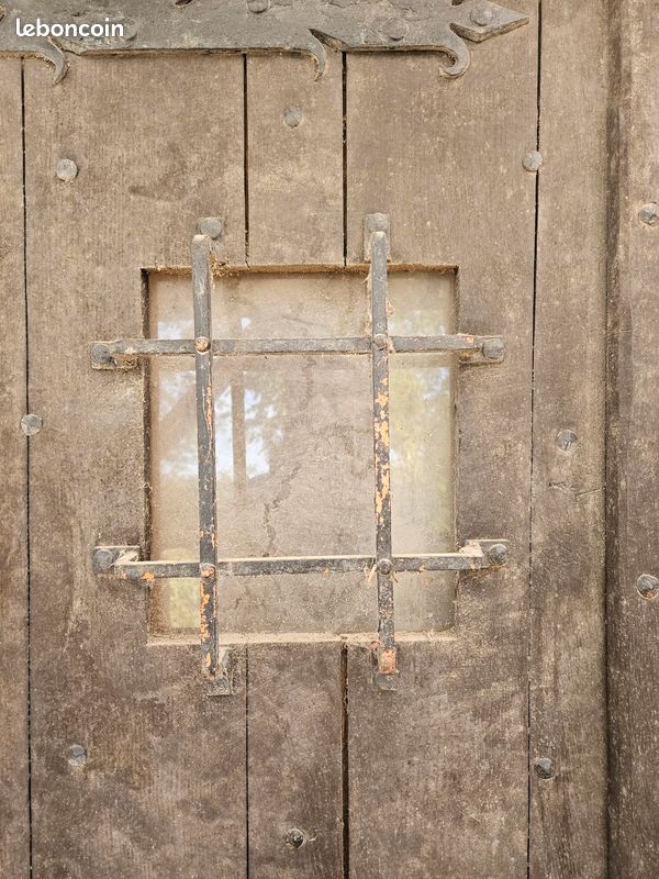 Porte ancienne en chêne (image 3)