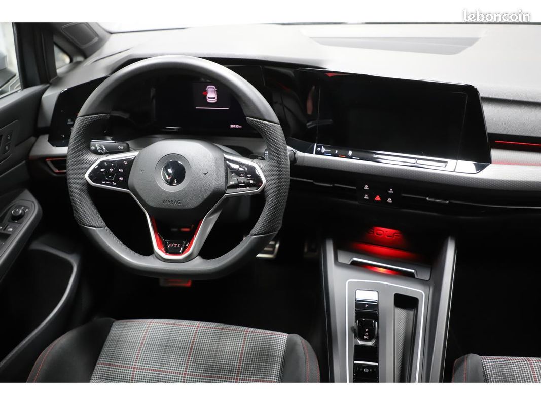 Volkswagen golf viii gti 2.0 tsi 245 dsg 7 camera/carplay/ja18/s.chauffants (image 10)