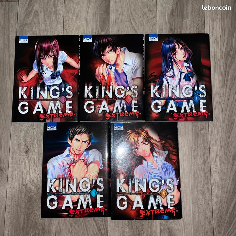 King’s Game Extrême T1,2,3,4&5 (image 1)