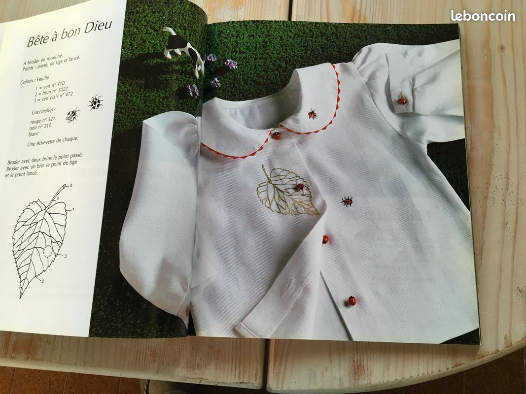 Loisirs créatifs: Chemises à broder Éditions Le Temps Apprivoisé