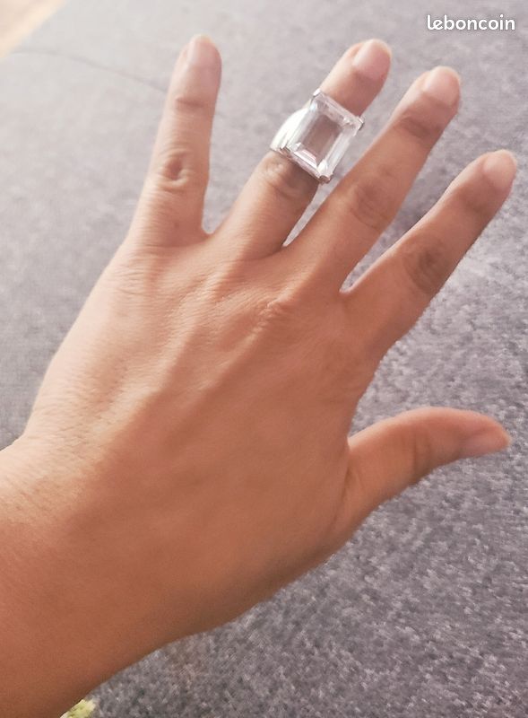 Bague Daniel Swarovski T 48 Neuve (image 9)
