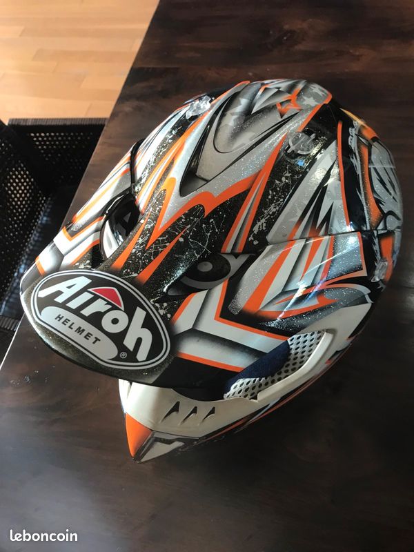 Racing Helmets Airoh Helmet Bargy Design Pro Grip 3180 Helmet