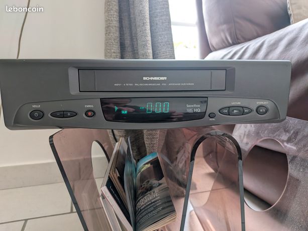 Magnétoscope VHS SCHNEIDER 45DV7 - PAL SECAM - Bon état Fonctionnel