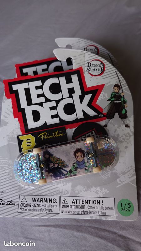 Tech Deck Demon Slayer x Primitive Kamado Tanjiro et Tamioka Giyu (image 1)