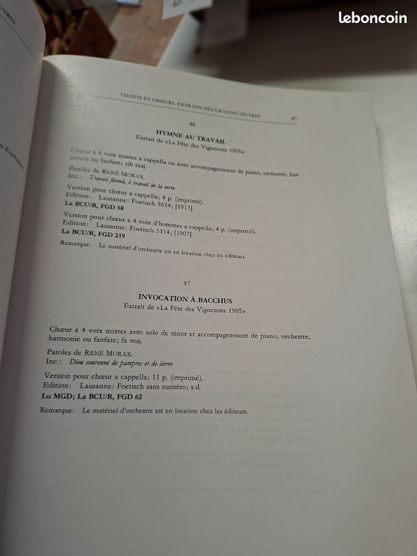 3540:Gustave Doret Catalogue Des Oeuvres Textes Et Documents 2 Volumes Coffret 1990 (image 10)