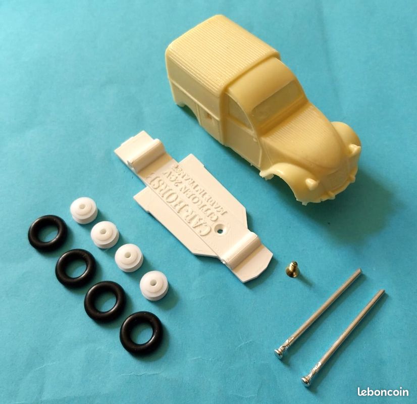 CAR-HORSE CITROEN 2CV 2 cv fourgonnette la Vache sérieuse style Dinky