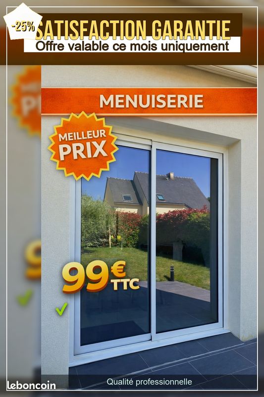 Fenêtre 2 vantaux stock (image 1)