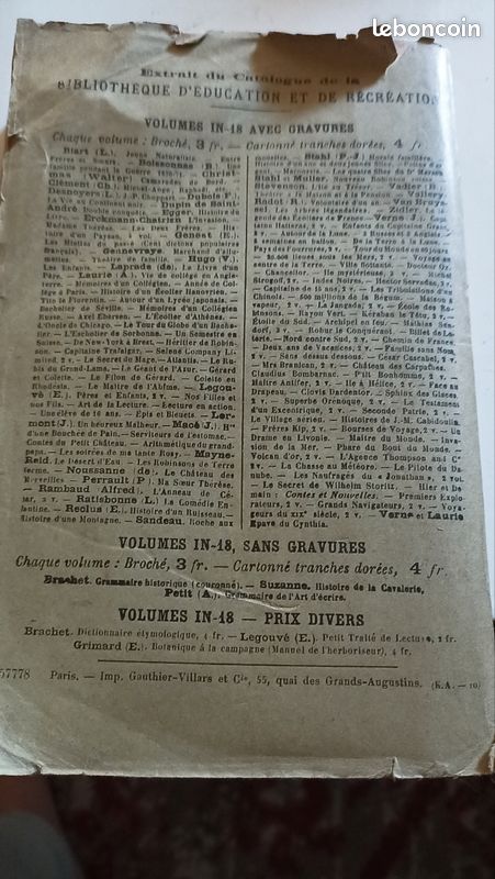 Livre de la Terre à la Lune Jules Verne (image 2)