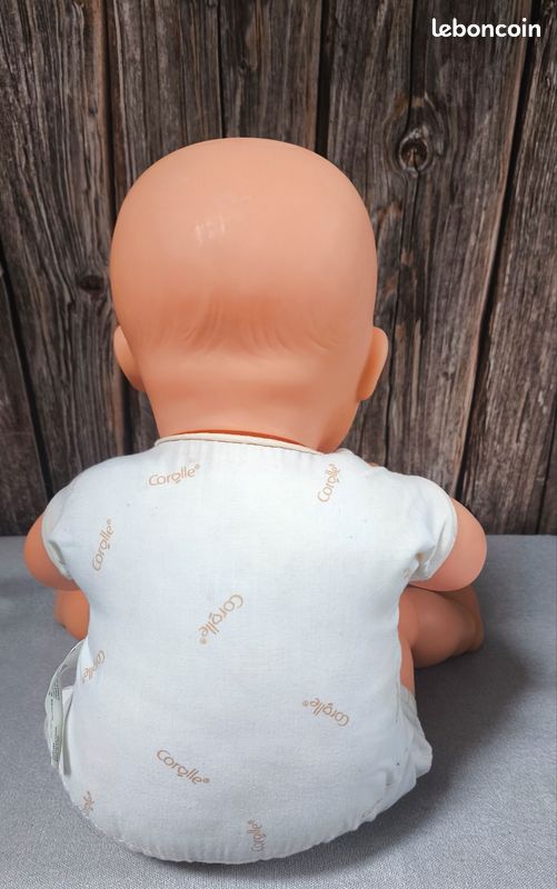 Ancien poupon Corolle Mon grand poupon bébé chéri vintage - Label Emmaüs