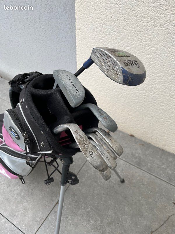 Sac de golf + chariot + série (image 9)