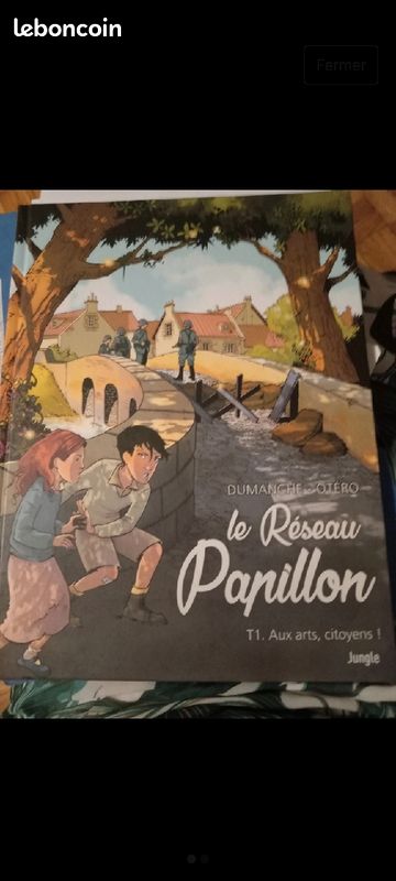 Bande dessinée le réseau Papillon (image 1)