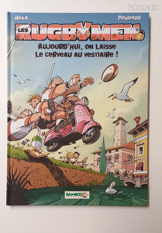 Lot de 5 "Les Rugbymen" neuves (image 4)