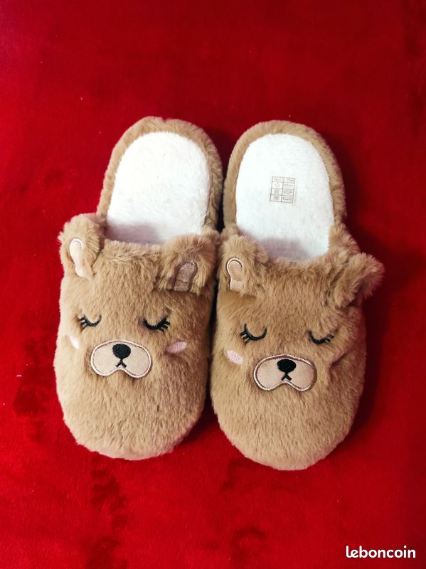 Chaussons ours mignons (image 1)