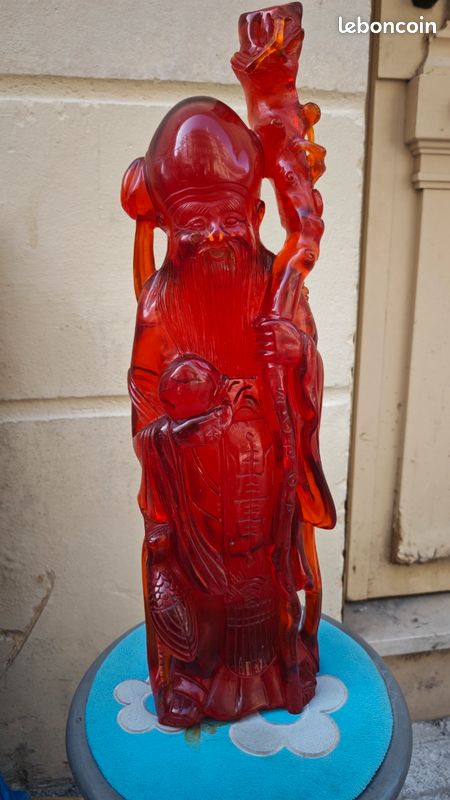 2 statue homme et femme chinois (image 1)