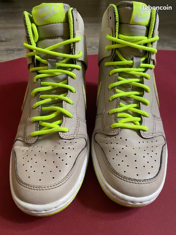 Nike WMNS Dunk Sky Hi Essential “Light Orewood Brown/Volt” (528899-008) – EU 37.5 / US Women 6.5 / UK 4 / 23.5 cm (image 4)