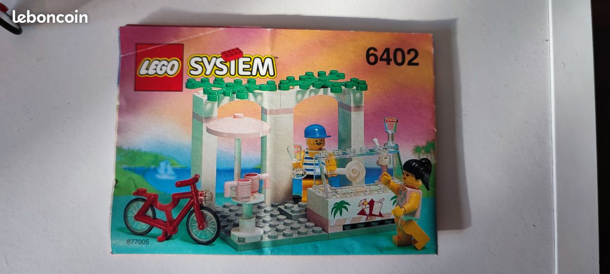Lego 6402 Paradisa Sidewalk Cafe Jeux Jouets