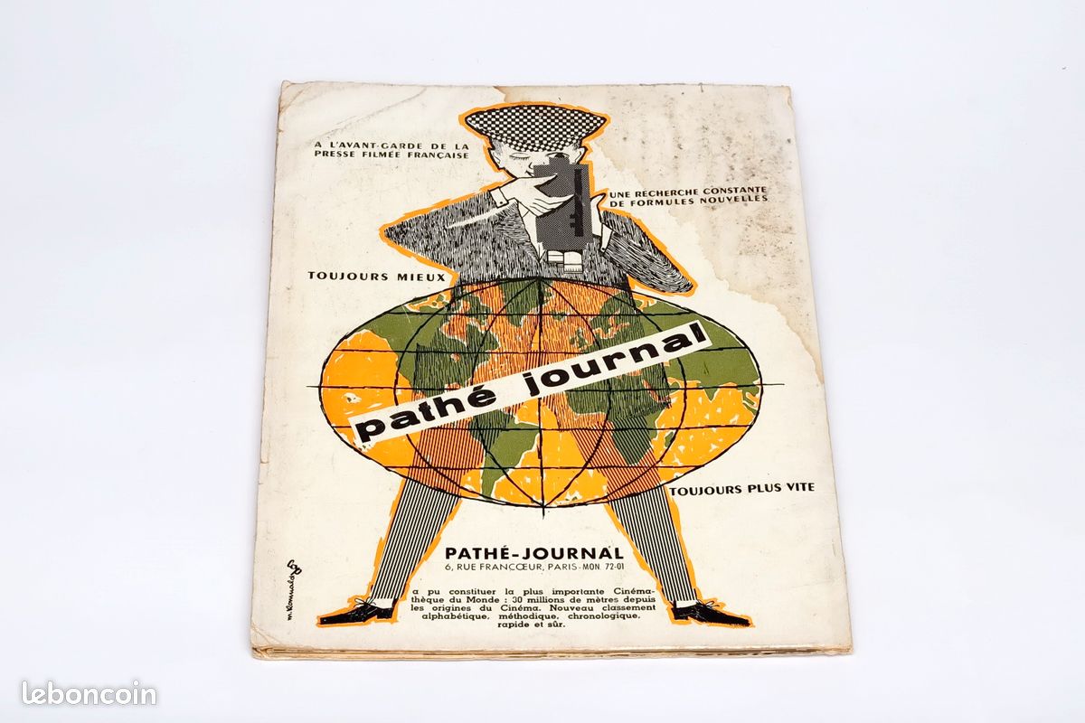 Pathé magazine n°14 mannequins de paris fernand cow-boy crime et châtiment 1956 (image 2)