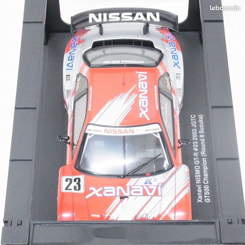 Autoart 1/18 XANAVI NISMO GT-R #23 2003 JGTC GT500 N°80377 - Modélisme