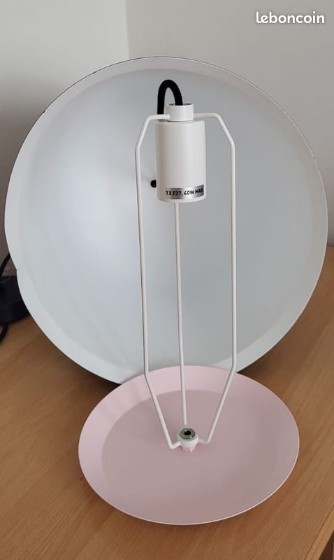 Suspension design sofia – metal bleu – habitat (image 3)