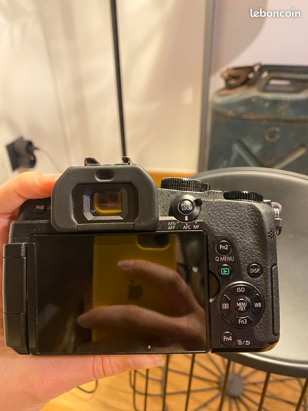 PACK Panasonic Lumix G80 + 2 objectifs + 2 batteries + housse (image 4)