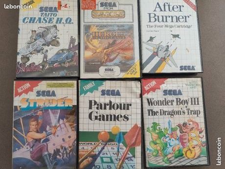 Jeux Master System en boîte (image 1)